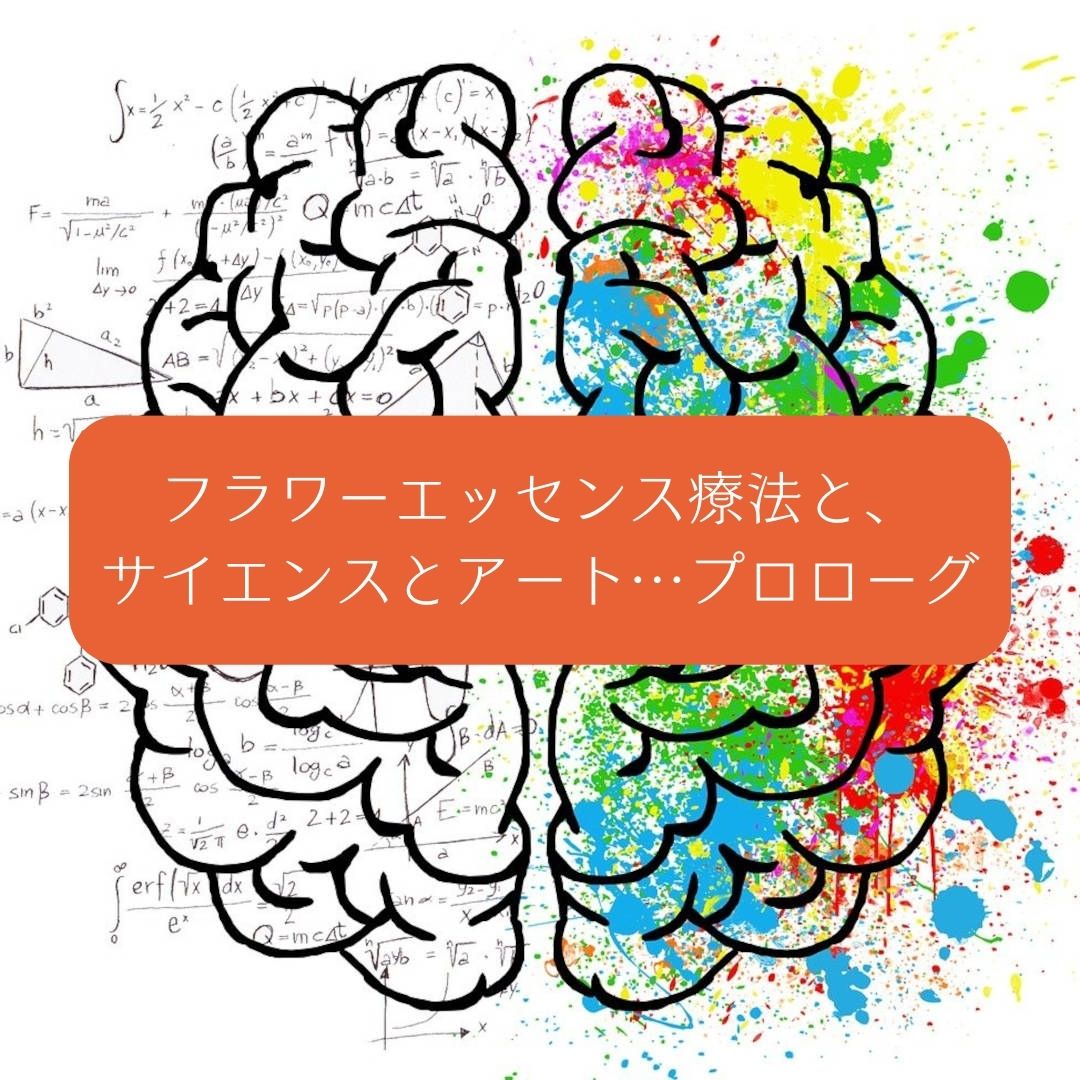 フラワーエッセンス療法と、サイエンスとアート…プロローグ