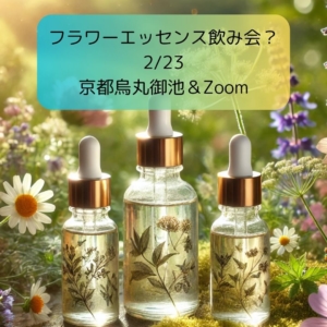 フラワーエッセンス飲み会